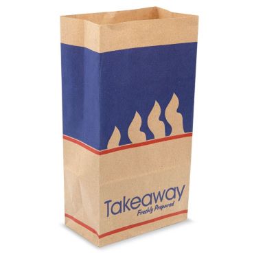 R12 Brown Large Kraft SOS Bags -1x25002